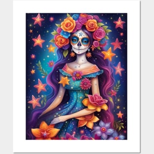 Colorful Catrina Posters and Art